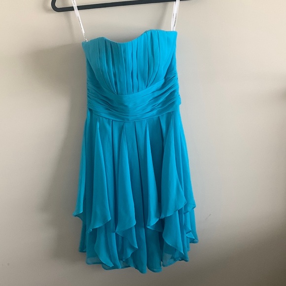 David’s Bridal strapless dress size 2 - Picture 1 of 5